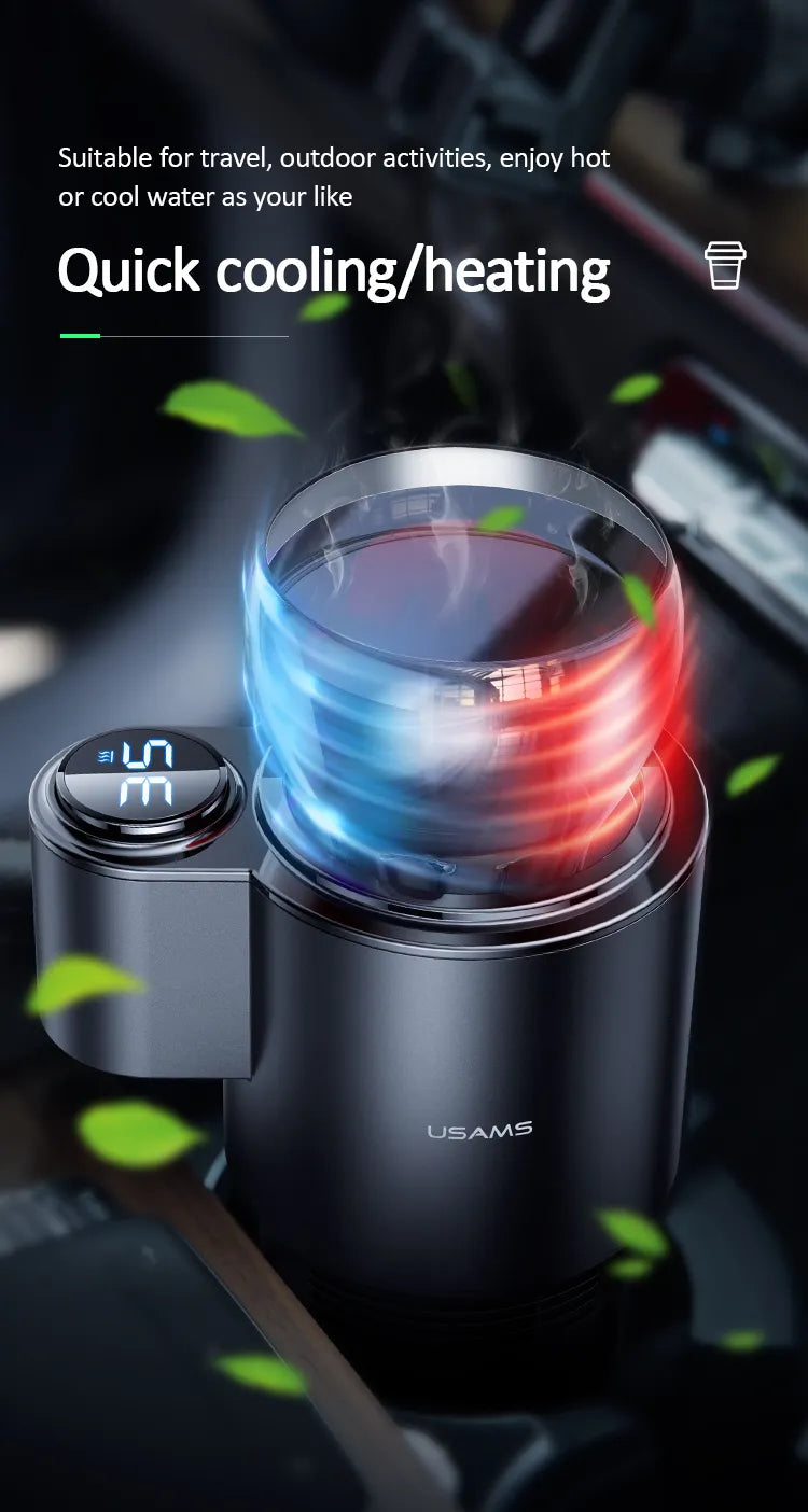 Smart Car Heating Cooling Cup Car
